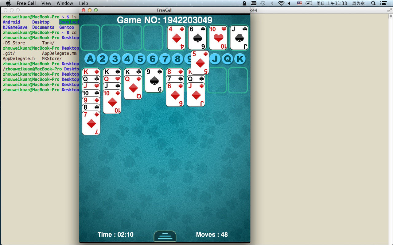Simple FreeCell instal the new for mac